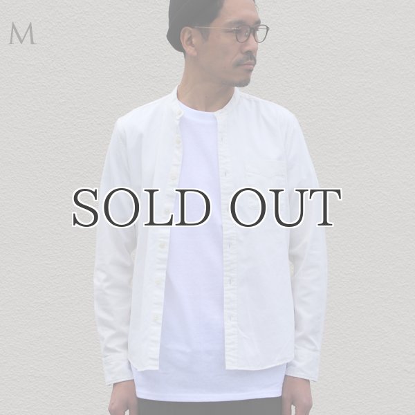 画像5: バンドカラー長袖シャツ【MADE IN JAPAN】『日本製』/ Upscape Audience (5)