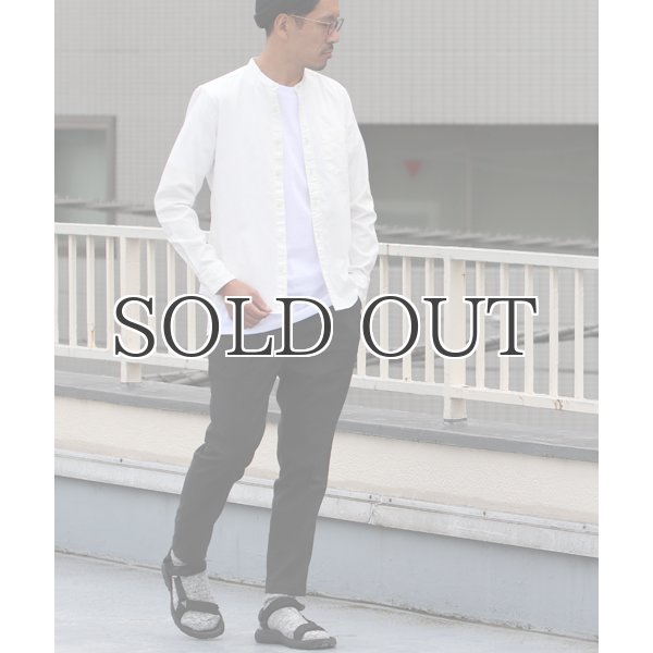 画像11: バンドカラー長袖シャツ【MADE IN JAPAN】『日本製』/ Upscape Audience (11)