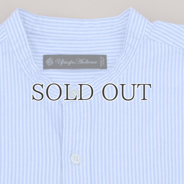 画像6: バンドカラー長袖シャツ【MADE IN JAPAN】『日本製』/ Upscape Audience (6)