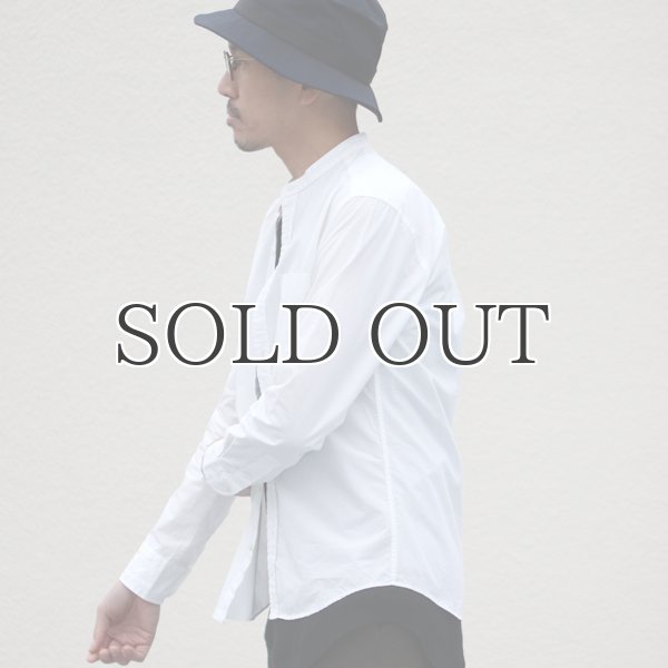 画像3: バンドカラー長袖シャツ【MADE IN JAPAN】『日本製』/ Upscape Audience (3)