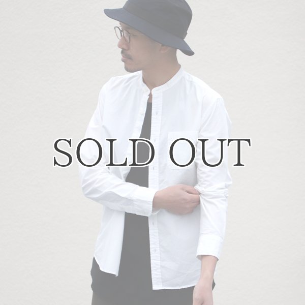 画像5: バンドカラー長袖シャツ【MADE IN JAPAN】『日本製』/ Upscape Audience (5)