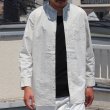 画像2: 【RE PRICE / 価格改定】インディゴサッカーストライプバンドカラーオーバサイズロング長袖_Shirts【MADE IN JAPAN】『日本製』/ Upscape Audience (2)