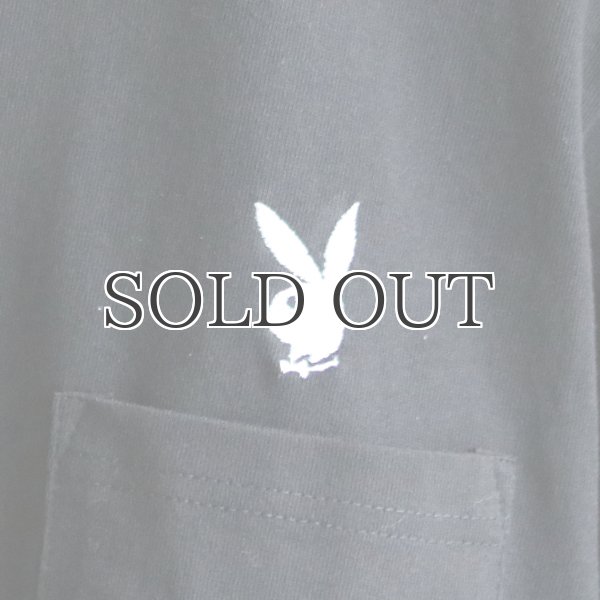 画像8: PLAY BOY”ラビットヘッド”刺繍ポケット付きTEE【Audience】 (8)