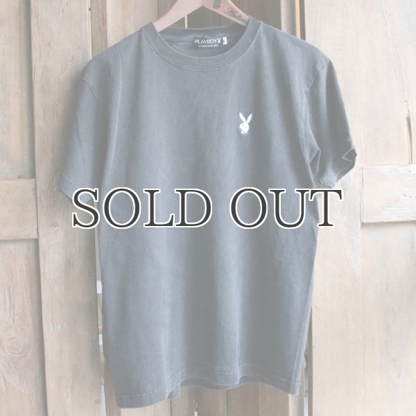 画像14: PLAY BOY ”ラビットヘッド”刺繍ピグメント染TEE【Audience】 (14)