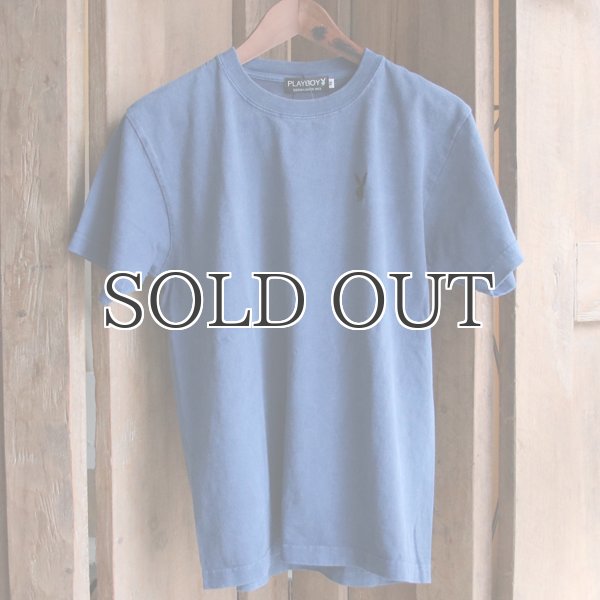 画像15: PLAY BOY ”ラビットヘッド”刺繍ピグメント染TEE【Audience】 (15)