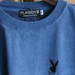 画像12: 【RE PRICE / 価格改定】PLAY BOY ”ラビットヘッド”刺繍ピグメント染TEE【Audience】 (12)