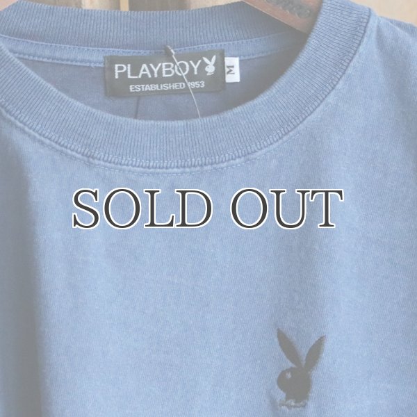 画像12: PLAY BOY ”ラビットヘッド”刺繍ピグメント染TEE【Audience】 (12)