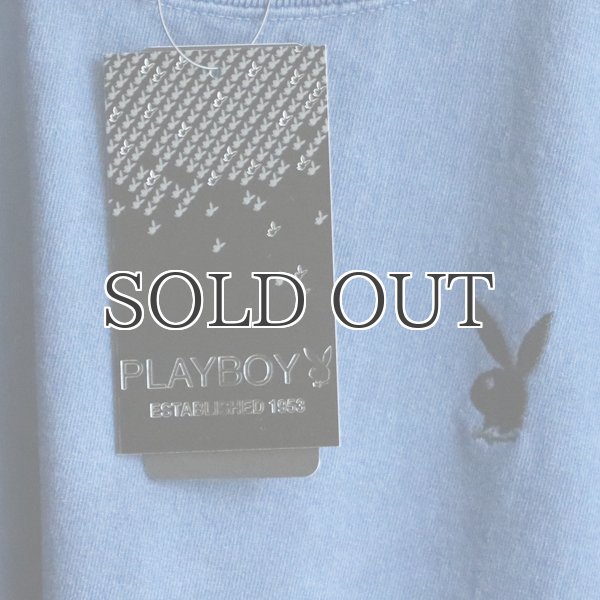 画像13: PLAY BOY ”ラビットヘッド”刺繍ピグメント染TEE【Audience】 (13)