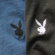 画像3: 【RE PRICE / 価格改定】PLAY BOY ”ラビットヘッド”刺繍ピグメント染TEE【Audience】 (3)