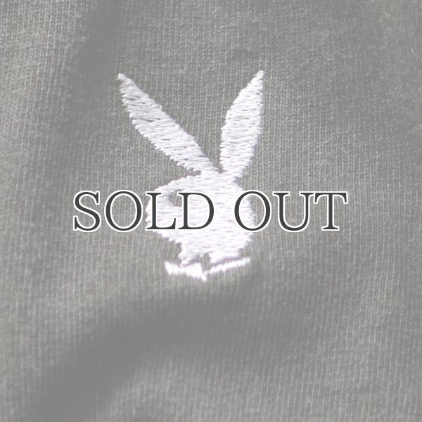 画像5: PLAY BOY ”ラビットヘッド”刺繍ピグメント染TEE【Audience】 (5)