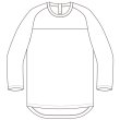 画像7: 綿麻ツイル ヘムラウンド サドルショルダー7/SオーバーサイズシャツTEE【MADE IN JAPAN】『日本製』/ Upscape Audience (7)
