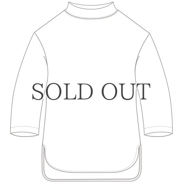 画像7: 綿麻ツイル ボトルネック サドルヘムラウンド7/SビックシャツTEE【MADE IN JAPAN】『日本製』/ Upscape Audience (7)