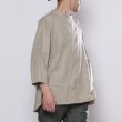 画像16: 【RE PRICE/価格改定】綿麻ツイル ボトルネック サドルヘムラウンド7/SビックシャツTEE【MADE IN JAPAN】『日本製』/ Upscape Audience (16)