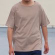 画像3: 【RE PRICE/価格改定】コーマ天竺 ボートネックサイドスリット半袖ビッグTEE【MADE IN JAPAN】『日本製』/ Upscape Audience  (3)