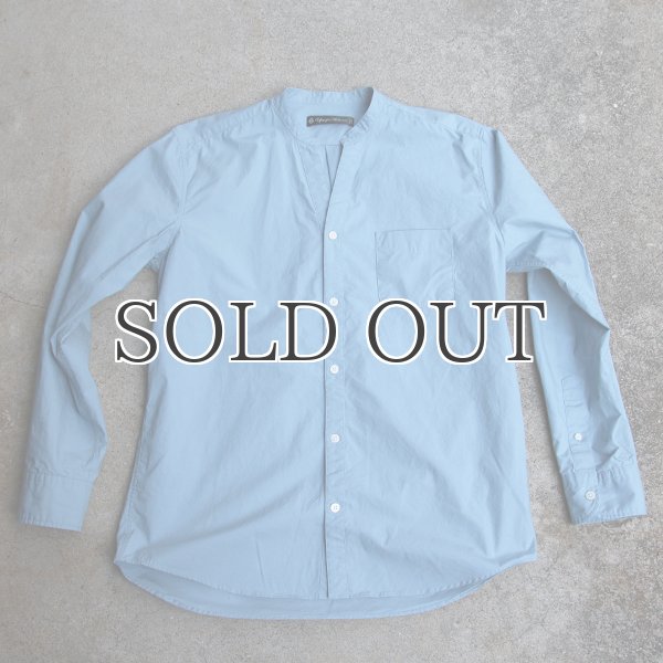 画像23: タイプライターVネックバンドカラー L/S シャツ【MADE IN JAPAN】『日本製』/ Upscape Audience (23)