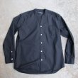 画像24: タイプライターVネックバンドカラー L/S シャツ【MADE IN JAPAN】『日本製』/ Upscape Audience (24)