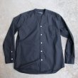 画像24: 【RE PRICE/価格改定】タイプライターVネックバンドカラー L/S シャツ【MADE IN JAPAN】『日本製』/ Upscape Audience (24)