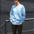 画像16: 【RE PRICE/価格改定】タイプライターVネックバンドカラー L/S シャツ【MADE IN JAPAN】『日本製』/ Upscape Audience (16)