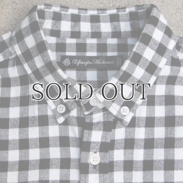 画像15: 【価格改定/RE PRICE】フランネルチェックチビ衿ボタンダウン長袖_Shirts【MADE IN JAPAN】『日本製』/ Upscape Audience (15)