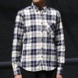 画像19: フランネルチェックチビ衿ボタンダウン長袖_Shirts【MADE IN JAPAN】『日本製』/ Upscape Audience (19)