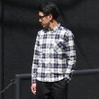 画像18: フランネルチェックチビ衿ボタンダウン長袖_Shirts【MADE IN JAPAN】『日本製』/ Upscape Audience (18)