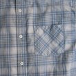 画像22: 【RE PRICE / 価格改定】フランネルチェックバンドカラーロング長袖_Shirts【MADE IN JAPAN】『日本製』/ Upscape Audience (22)