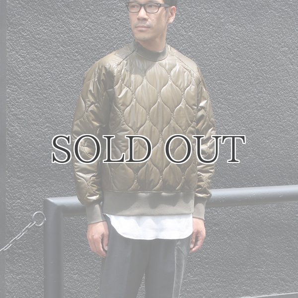 画像4: ひょうたんキルト ラグランスリーブZIP C/N L/S【MADE IN JAPAN】『日本製』/ Upscape Audience (4)