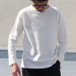 画像3: 【RE PRICE/価格改定】コーマ天竺ボートネックフットボールL/S　Tee【MADE IN JAPAN】『日本製』/ Upscape Audience (3)