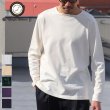 画像1: 【RE PRICE / 価格改定】コーマ天竺ボートネックフットボールL/S　Tee【MADE IN JAPAN】『日本製』/ Upscape Audience (1)