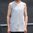 画像19: 【RE PRICE/価格改定】ランダムワッフル ヘムスクエア　ロングタンク【MADE IN JAPAN】『日本製』/ Upscape Audience (19)