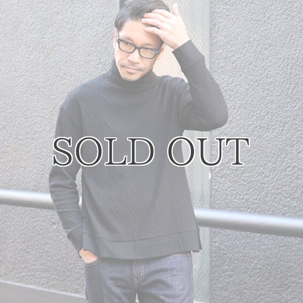 画像4: ケーブルセットインスリーブ タートルネックニットソー/ Upscape Audience (4)