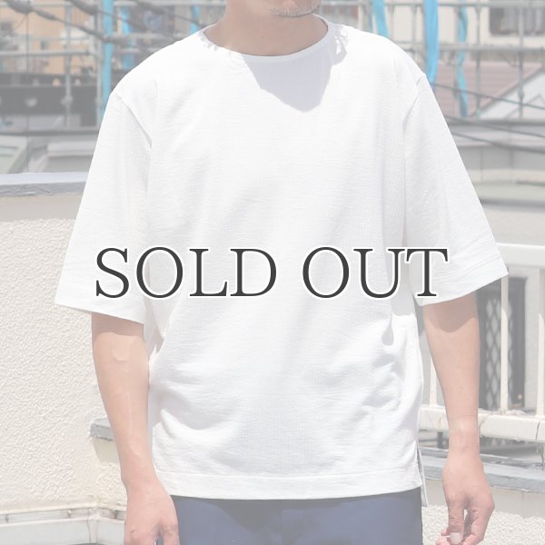 画像3: コットンシアサッカー天竺 ビック ハーフスリーブTee『日本製』Upscape Audience (3)