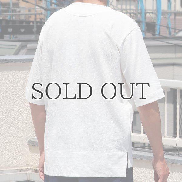 画像6: コットンシアサッカー天竺 ビック ハーフスリーブTee『日本製』Upscape Audience (6)