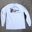 画像12: 360°SPORTS WEAR（スリーシックスティスポーツウェア） "PLAY" 6oz米綿丸胴L/S Tee/ Audience (12)