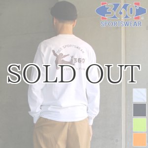 画像: 360°SPORTS WEAR（スリーシックスティスポーツウェア） "PLAY" 6oz米綿丸胴L/S Tee/ Audience