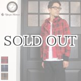 画像: プレッピーチェックジャガードライダース長袖パーカー【MADE IN JAPAN】 / Upscape Audience