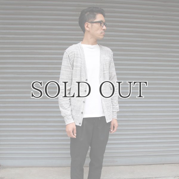 画像3: スーパーMIX杢サンドイッチパイルリバーシブルVネックカーディガン【MADE IN JAPAN】『日本製』/ Upscape Audience (3)