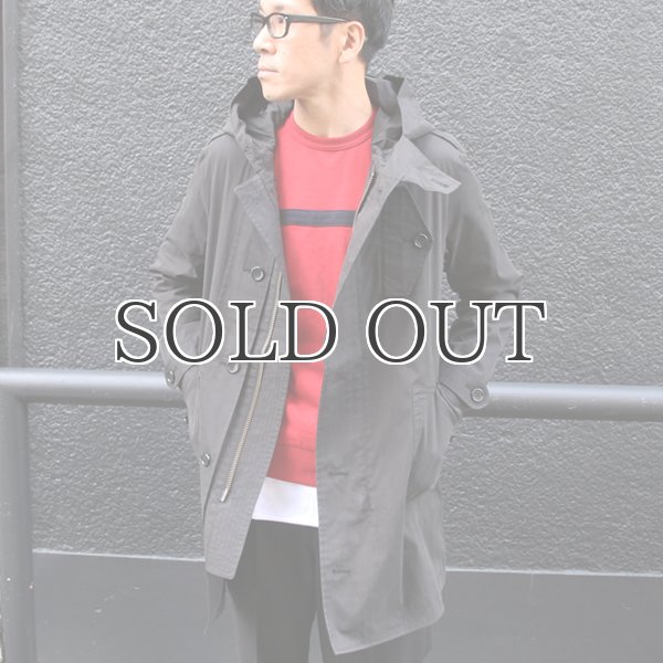 画像5: 高密度C/Nクロスミリタリーマウンテンコート / Audience (5)