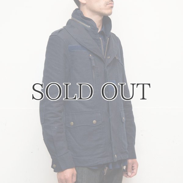 画像11: コットンリネンヘリンボーンへちま襟F-2ジャケット 【送料無料】 / Audience (11)