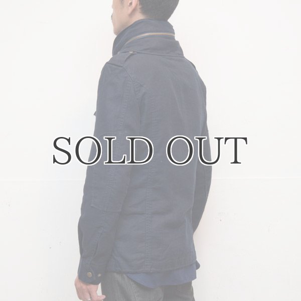 画像12: コットンリネンヘリンボーンへちま襟F-2ジャケット 【送料無料】 / Audience (12)