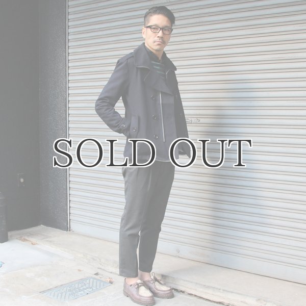 画像3: C/W/P三混紡素材ジップアップショートトレンチジャケット 【送料無料】 / Audience (3)