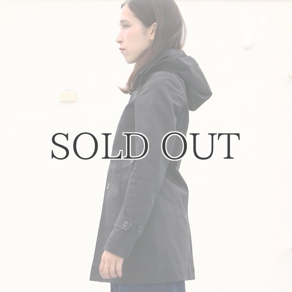 画像5: 高密度サテンストレッチフード付きステンカラーコート [Lady's] 【送料無料】 / Audience (5)