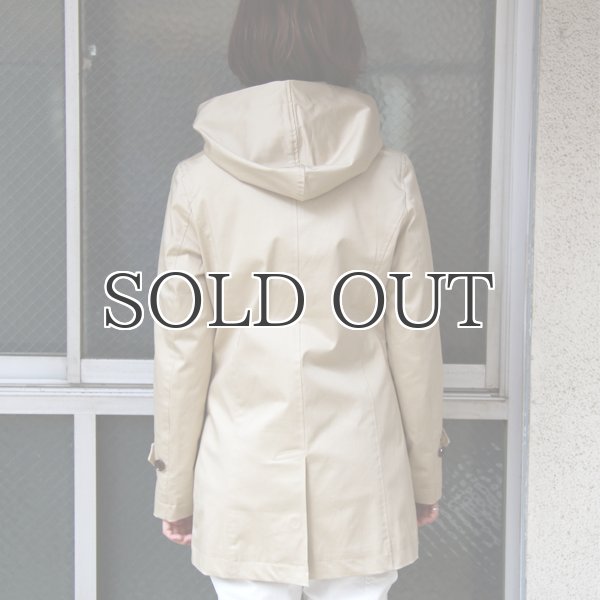 画像8: 高密度サテンストレッチフード付きステンカラーコート [Lady's] 【送料無料】 / Audience (8)