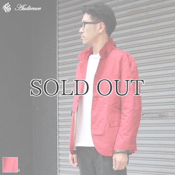 画像1: コーティングツイル6ボタンドライビングジャケット 【送料無料】 / Audience (1)
