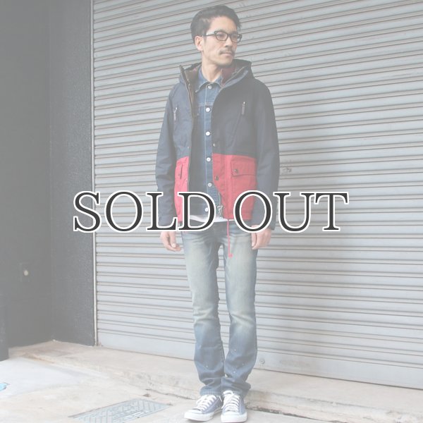 画像8: コーティングツイルバイカラーキルトベスト付きレニューマウンテンパーカー 【送料無料】 / Audience (8)