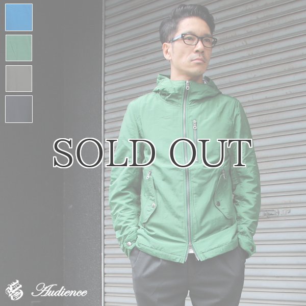 画像1: 水溶性ボンディングスタンドフードジャケット  / Audience (1)