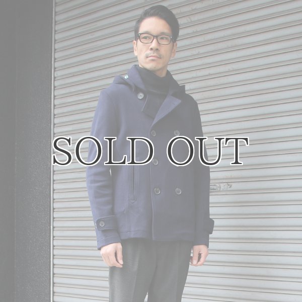 画像5: 裏ボーダーカルゼショールカラーPジャケット / Audience (5)