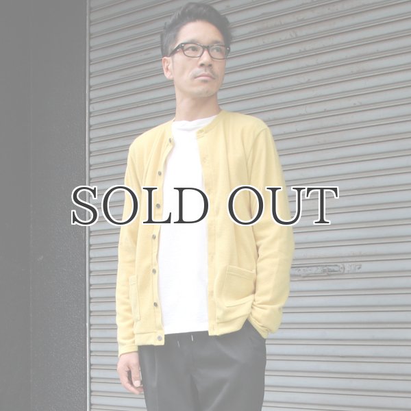 画像2: 9Gスパン起毛クルーネック長袖ニットソーカーディガン【MADE IN JAPAN】『日本製』/ Upscape Audience (2)