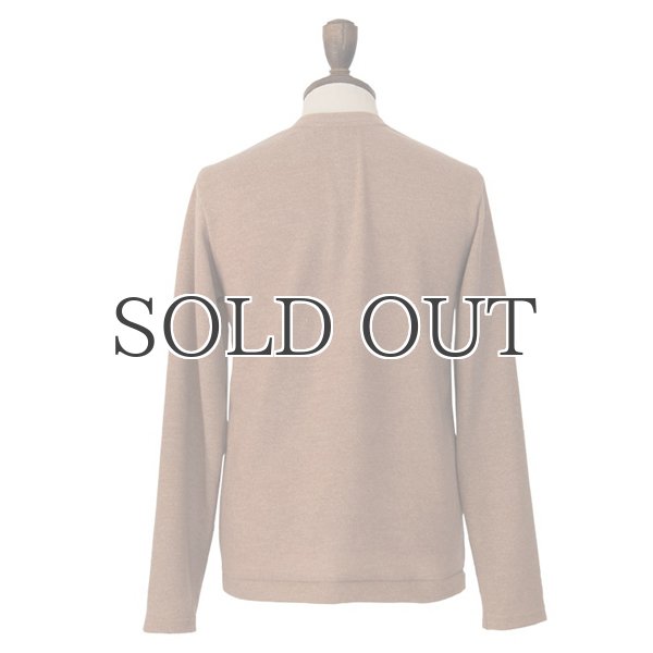 画像5: 9Gスパン起毛クルーネック長袖ニットソーカーディガン【MADE IN JAPAN】『日本製』/ Upscape Audience (5)