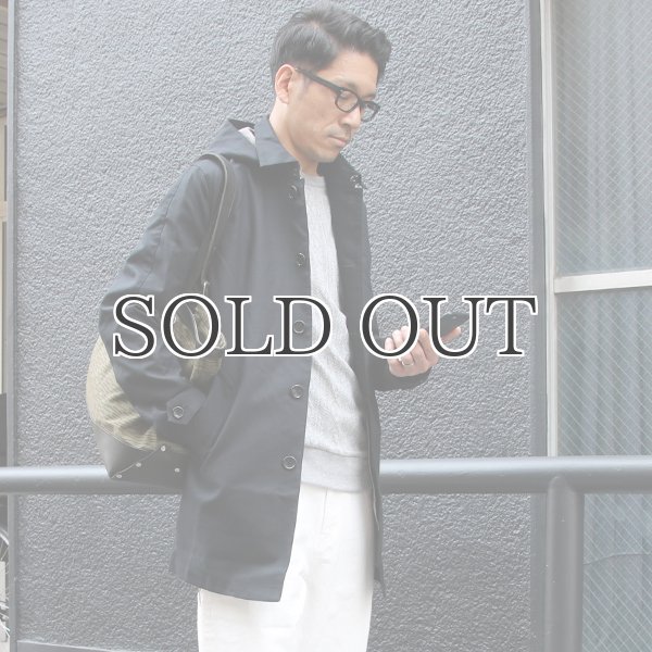 画像6: ボンディングツイル脱着フード付ステンカラーコート 【送料無料】/ Audience【取寄せ対応可能】 (6)